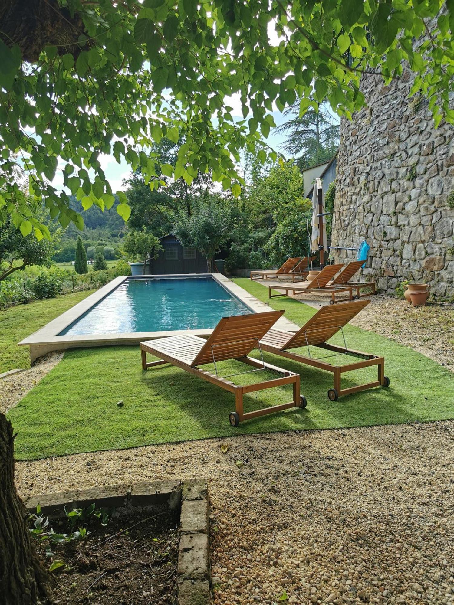 Mes Maisons Gardoises, Two Gites Sleeping 13 With Two Private Pools, Kids Room, Laundry, Disco, Free Wifi, Linen And Dog'S Are Welcome Gagnières Kültér fotó